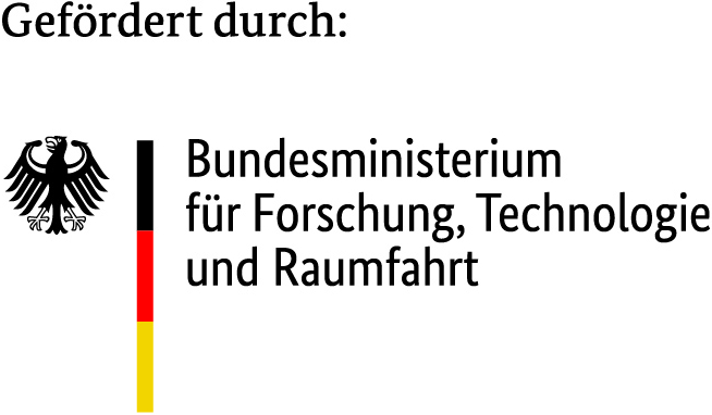 Gefördert durch das Bundesministerium für Forschung, Technologie und Raumfahrt